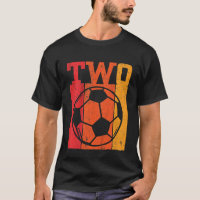 Kids 2nd Birthday Boys 2 Year Old Two Soccer Sport