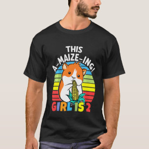 Kids 2nd Birthday Hamster Farm T-Shirt