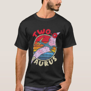 Kids 2Nd Birthday Two O Saurus I Pterodactylus I F T-Shirt