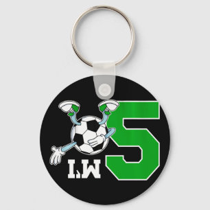 Kids 2nd Soccer Birthday Party Two Year Old Soccer Key Ring
