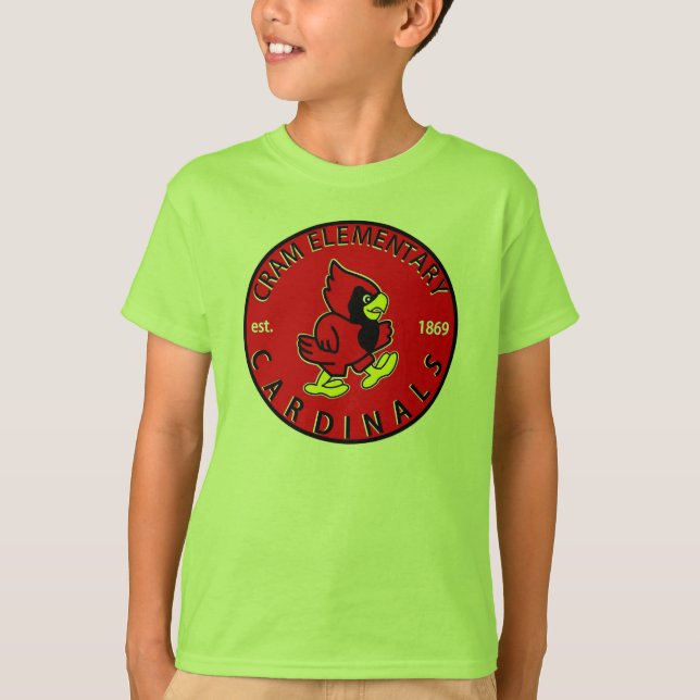 Kids' 3/4 Sleeve Raglan Shirt (Front)