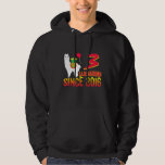 Kids 3rd Birthday Llama Llamazing Since 2016 3 Yea Hoodie<br><div class="desc">Kids 3rd Birthday Llama Llamazing Since 2016 3 Years Old</div>