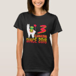 Kids 3rd Birthday Llama Llamazing Since 2016 3 Yea T-Shirt<br><div class="desc">Kids 3rd Birthday Llama Llamazing Since 2016 3 Years Old</div>