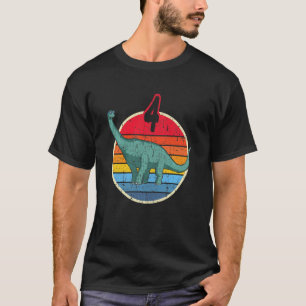 Kids 4th Birthday I Brachiosaurus Diplodocus I Fam T-Shirt