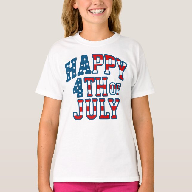 Kids 4th of July T-Shirt (Front)