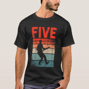 Kids 5 Year Old  5th Birthday Boy Guitar Player Gu T-Shirt