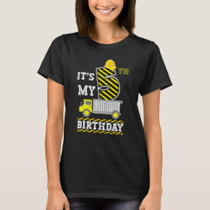Kids 5 Years Old Boy Girl It's My 5th Birthday Con T-Shirt