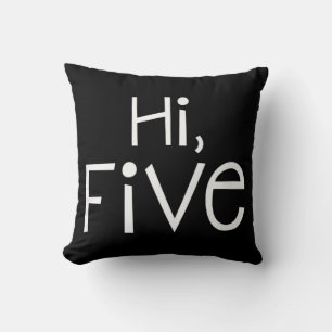 Kids 5th Birthday & 5 Year Old Outfit Kindergarte Cushion