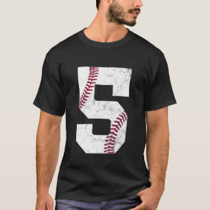 Kids 5Th Birthday Baseball Boys Kids Five 5 2016 T-Shirt