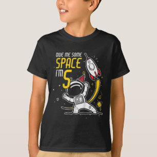 Kids 5th Birthday Boy 5 Years Old Give Me Some Spa T-Shirt
