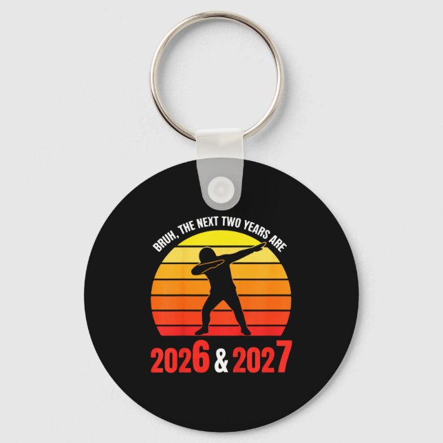 Kids 67 Nye 2026 Funny Boys Kids New Years Eve Par Key Ring (Front)