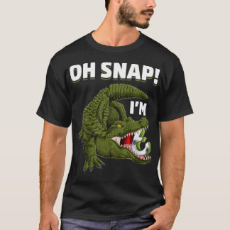 Kids 6 Year Old Crocodile Reptile 6th Birthday Par T-Shirt