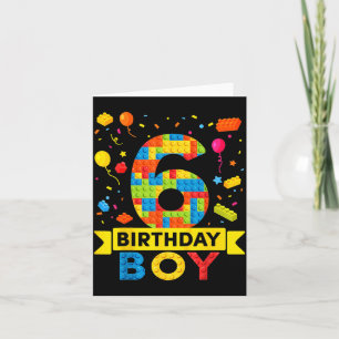 Kids 6 Years Old Building Blocks Builder 6th Card