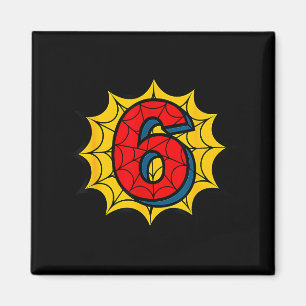 Kids 6th Birthday Sder Theme Party 6 Year Old Boys Magnet
