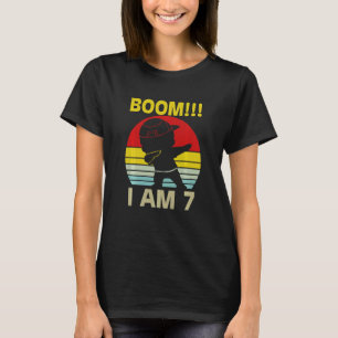 Kids 7 Birthday Boy  7 Years Old 7th Birthday Kids T-Shirt