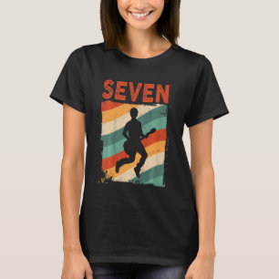 Kids 7 Year Old  7th Birthday Boy Guitar Player Gu T-Shirt