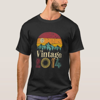 Kids 7Th Birthday Gift 2014 7 Years Old Vintage Re T-Shirt