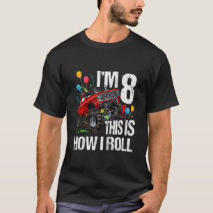 Kids 8 Year Old for 8th Birthday Boys Toolder I'm  T-Shirt