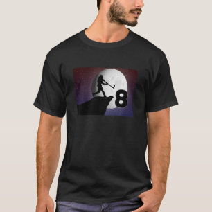 Kids 8 Years Old Baseball 8th Birthday Baseball Pl T-Shirt