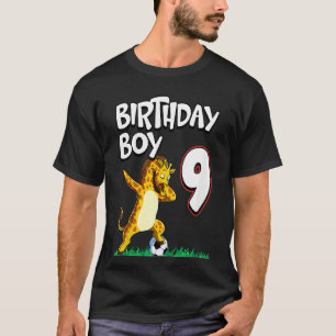 Kids 9th Birthday Boy Soccer 1 T-Shirt