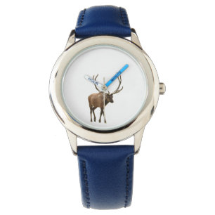 Kid's Adjustable Bezel  Watch w/ elk