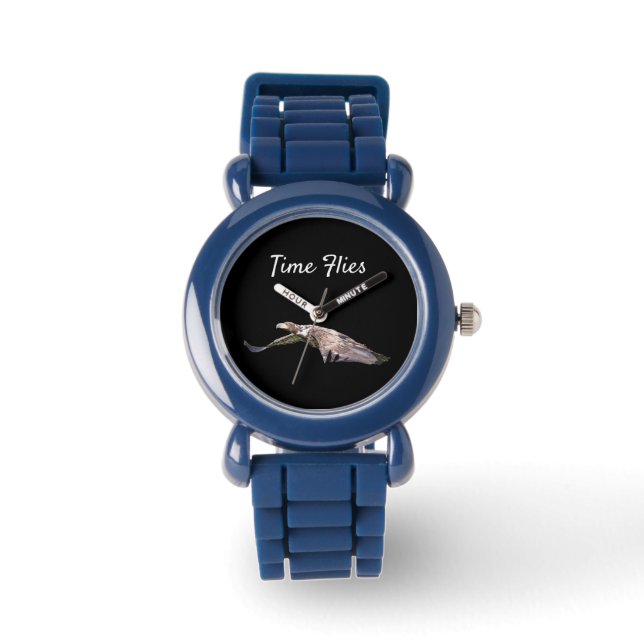 Kid's Adjustable Bezel Watch w/ juvenile eagle (Front)