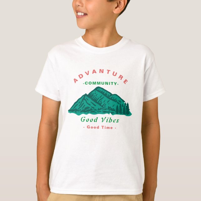 Kids Adventure  T-Shirt (Front)