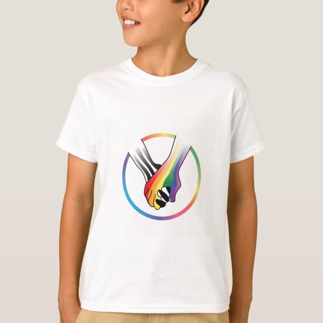 Kids Ally Rainbow Shirt (Front)