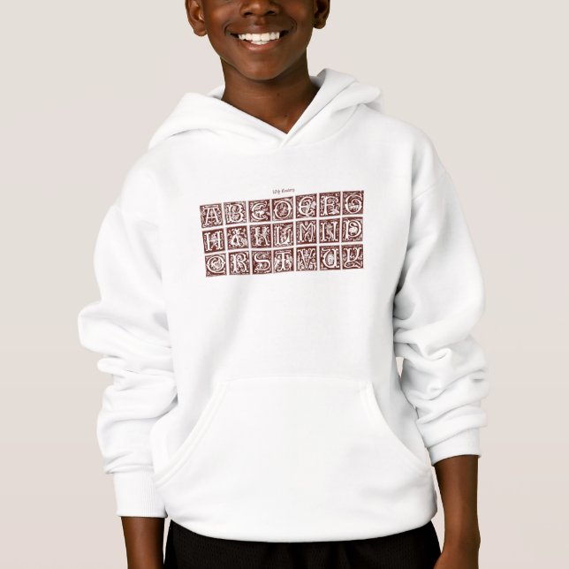 Kid's Alphabet Shirt (Front)