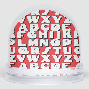 Kids Alphabet Snowglobe