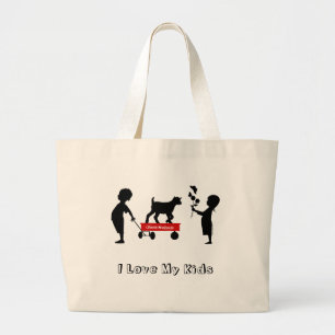 Kids and Goat Totes MaGoat Little Red Wagon