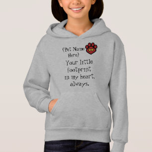 Kids Animal Paw Print Hoodie