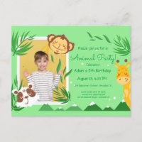 Kids Animals Birthday, Photo Animals Birthday