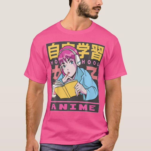 Kids Anime And Sketching I Just Love Anime Cool T-Shirt (Front)