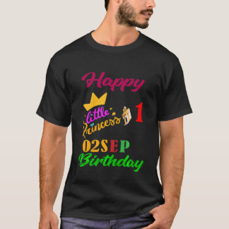Kids April Girls Birthday 20 July 1st Anniversary T-Shirt