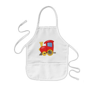 Kids Apron/Toy Train Apron