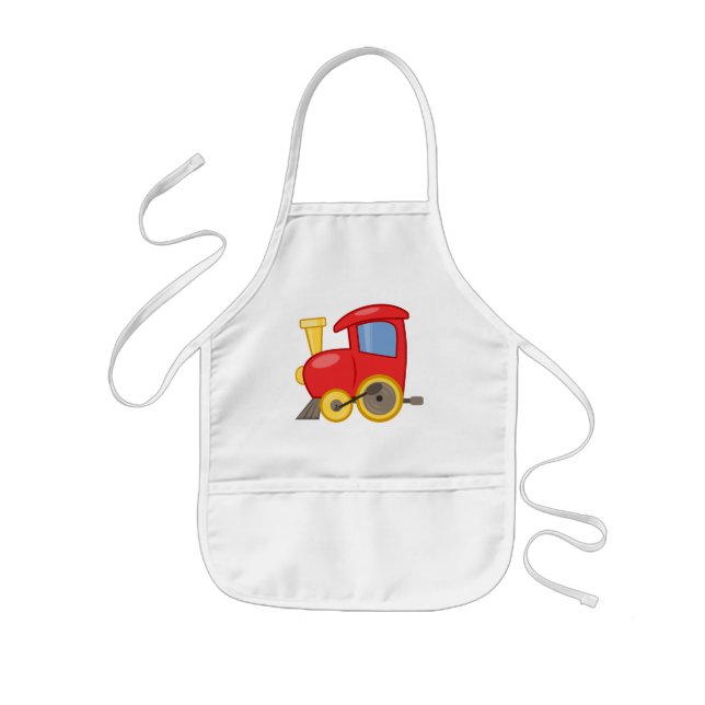 Kids Apron/Toy Train Apron (Front)