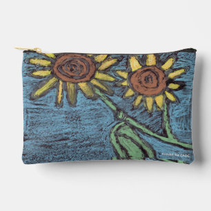 Kids Art for CHOC - Sunflowers Forever Accessory P Pouch