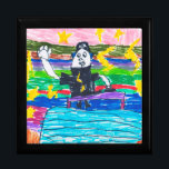 Kids artwork or photo keepsake art  gift box<br><div class="desc">Gift for mum,  dad or relative like grandparents with your child's original art print</div>