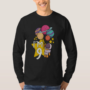Kids Astronaut Astronomy Solar System Outer Space T-Shirt