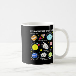 Kids Autism Awareness Neurodiverse Universe Neurod Coffee Mug