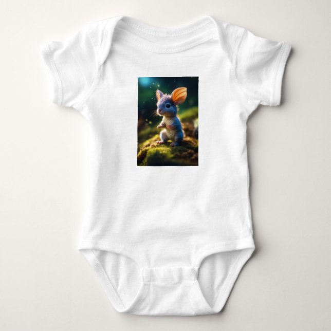 Kids Baby Collection - Template Kitten Bodysuit (Front)