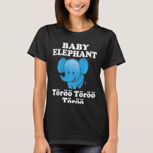 Kids Baby Elephant Daddy Cute circus Elephants Afr T-Shirt