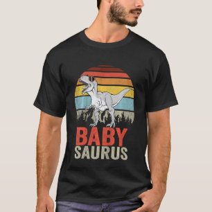 Kids Babysaurus Rex Dinosaur Baby Saurus Family Di T-Shirt