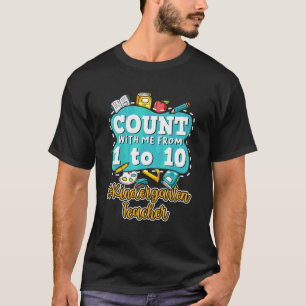 Kids Back To School Kindergarten Teacher Preschool T-Shirt