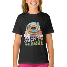 Kids Back To School Retro Graphic T-Shirt