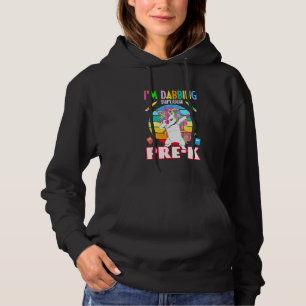 Kids Back To School Unicorn Im Dabbing Through Pre Hoodie