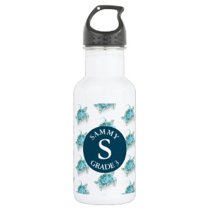 Kid's Back To School Water Bottle Tropical