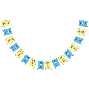 Kid's baking theme Birthday party bunting flags