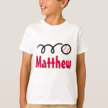 Kids baseball t-shirts for boys | Customised name<br><div class="desc">Kids baseball t-shirts for boys | Customised name. Cute sports clothing for little children. Add your own personalised name. Fun Birthday gift ideas for kids.</div>